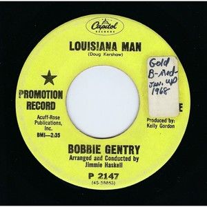 Bobbie Gentry Promo 45 Louisiana Man / Courtyard on Capitol VG Country